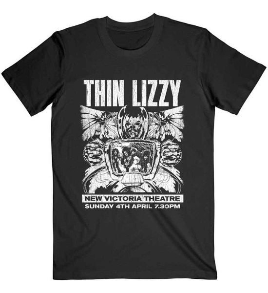 Thin Lizzy: Jailbreak Flyer - Black T-Shirt