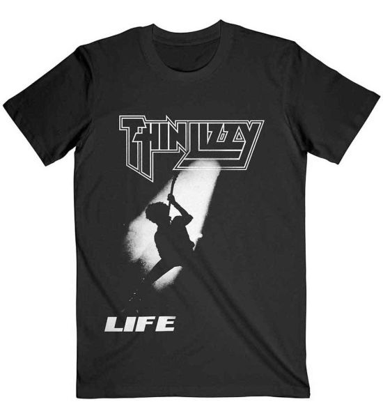 Thin Lizzy: Life - Black T-Shirt