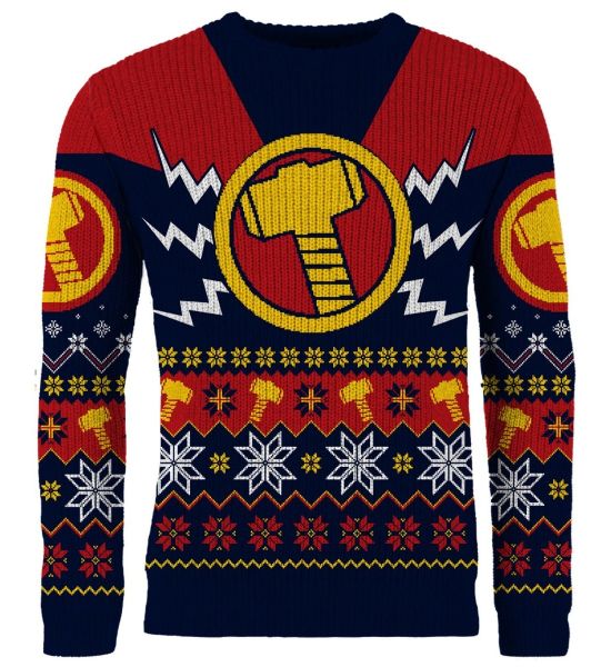 Thor: Merry Mjolnir Ugly Christmas Sweater/Jumper