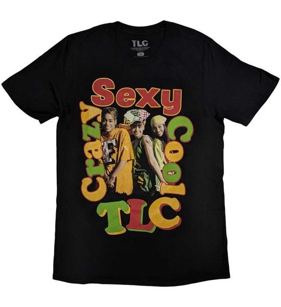 TLC: CrazySexyCool Vintage - Black T-Shirt