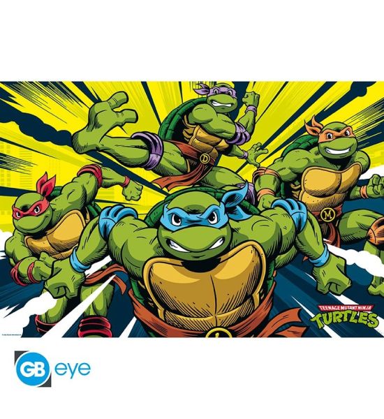 Tmnt: Turtles in action Poster (91.5x61cm) Preorder