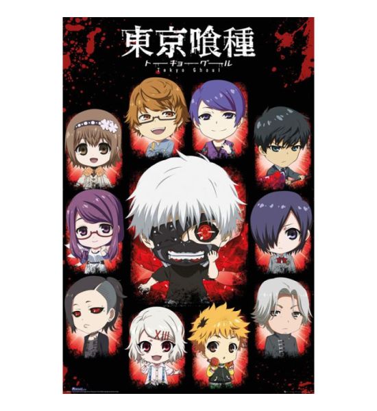 Tokyo Ghoul: Chibi Characters Maxi Poster (91.5x61cm) Preorder