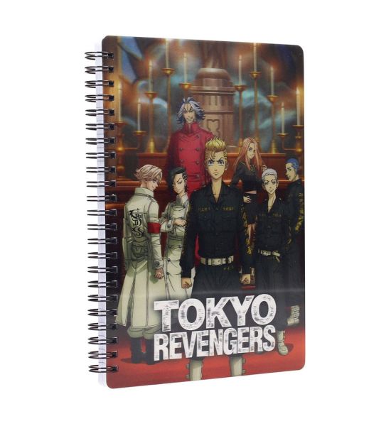 Tokyo Revengers: Group 3D-Effect Notebook Preorder