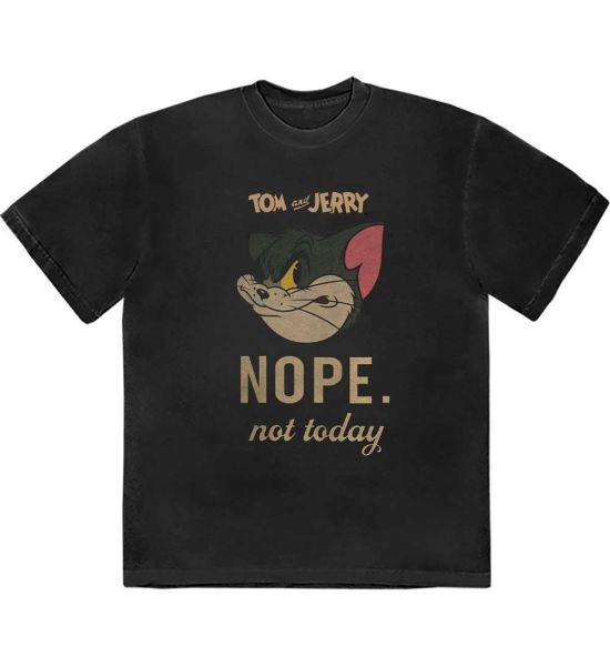 Tom & Jerry: Not Today - Black T-Shirt