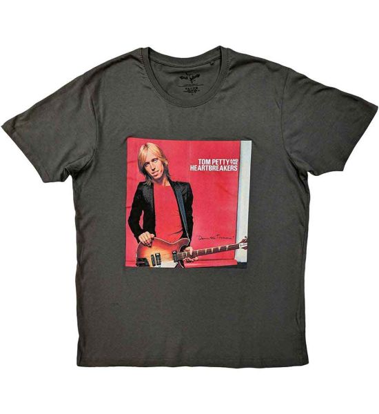 Tom Petty & The Heartbreakers: Damn The Torpedoes - Charcoal Grey T-Shirt