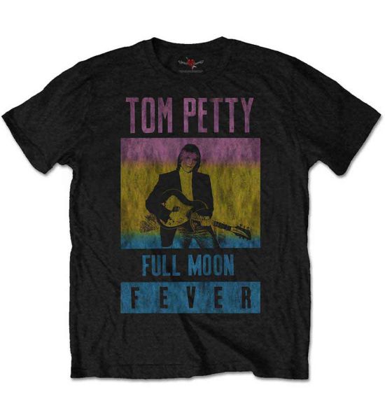 Tom Petty & The Heartbreakers: Full Moon Fever - Black T-Shirt