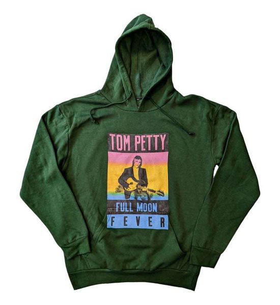 Tom Petty & The Heartbreakers: Full Moon Fever - Green Pullover Hoodie