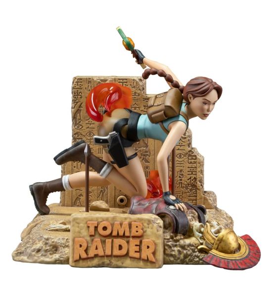 Tomb Raider 1996: Lara Croft Classic Era PVC Statue (17cm) Preorder