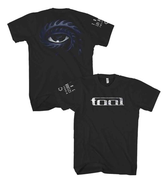 Tool: Big Eye (Back Print, Sleeve Print) - Black T-Shirt