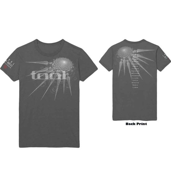 Tool: Spectre Spike (Back Print) - Charcoal Grey T-Shirt