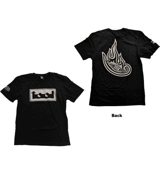 Tool: Wirebox (Back Print,Sleeve Print) - Black T-Shirt