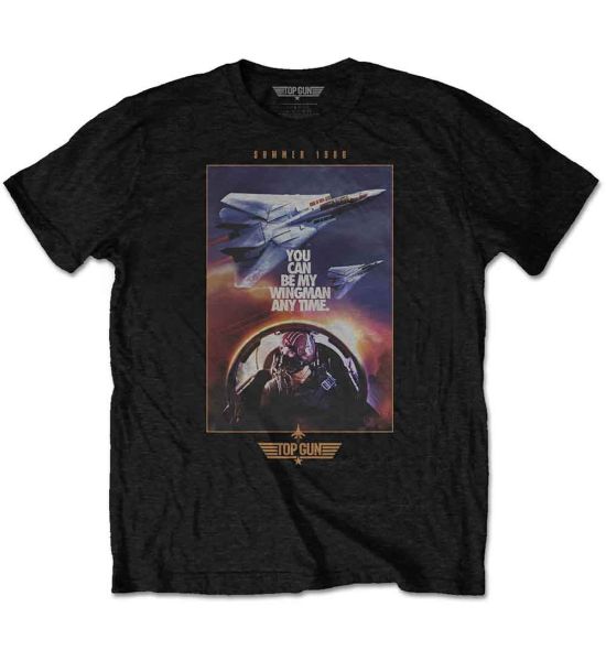 Top Gun: Wingman Poster - Black T-Shirt