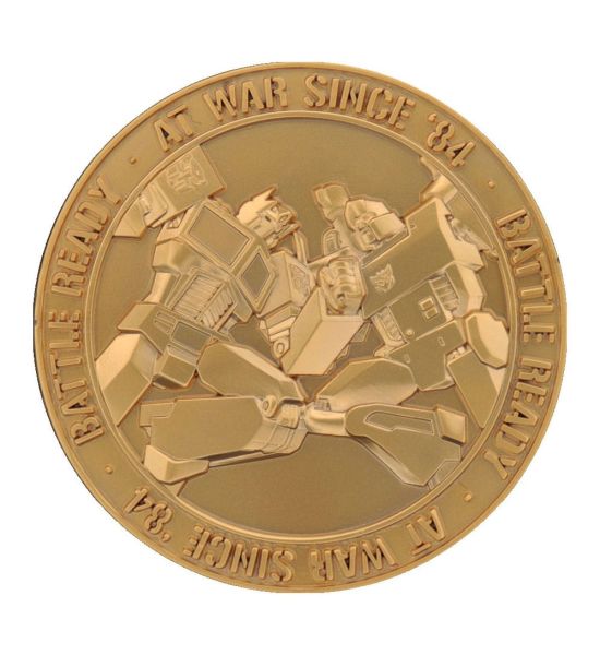 Transformers: 40th Anniversary 24k Gold Plated Coin Preorder