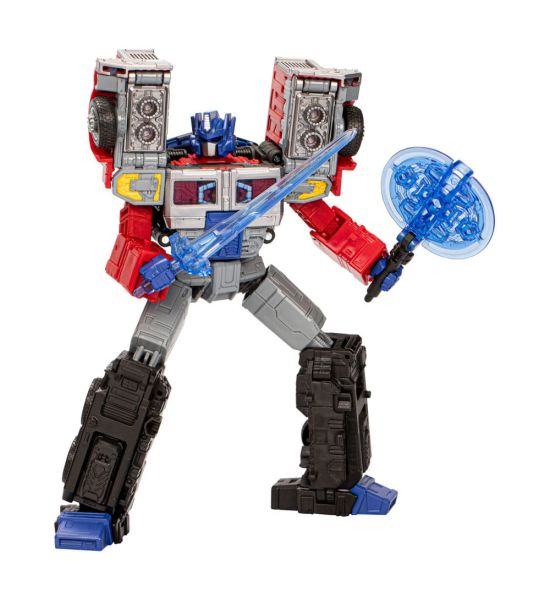 Transformers Generations Legacy: Laser Optimus Prime United Leader Class Action Figure G2 Universe (19cm) Preorder