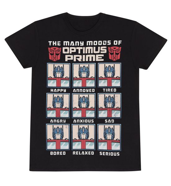 Transformers: Many Moods Of Optimus Prime (T-Shirt)