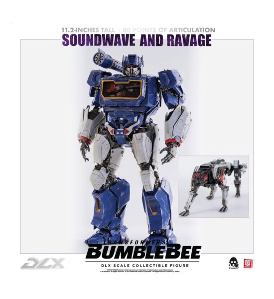 Transformers: Soundwave & Ravage DLX Action Figure 2-Pack (28cm) Preorder