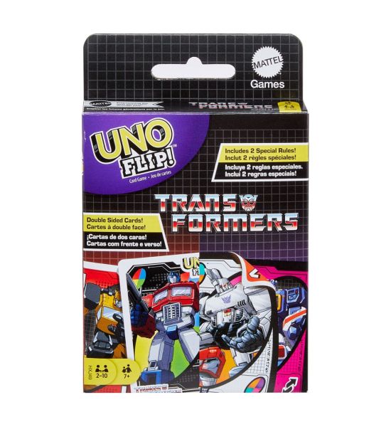 Transformers: UNO Flip! Card Game Preorder