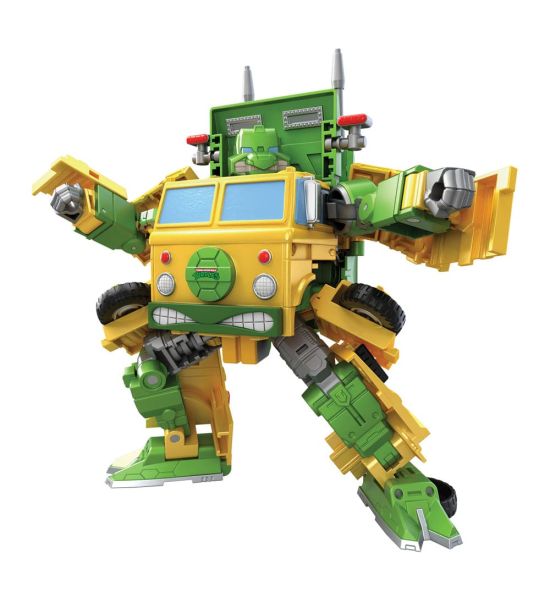 Transformers x Teenage Mutant Ninja Turtles: Party Wallop Action Figure (18cm) Preorder