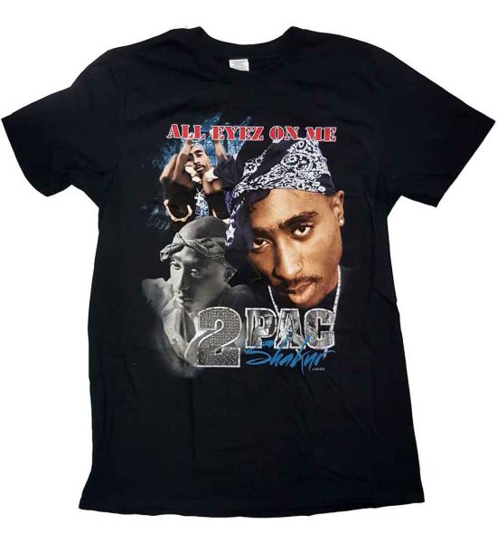 Tupac: All Eyez Homage - Black T-Shirt