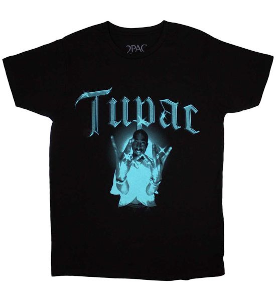 Tupac: West Side - Black T-Shirt