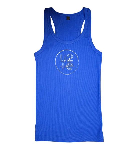 U2: 2015 - Blue Ladies Vest T-Shirt