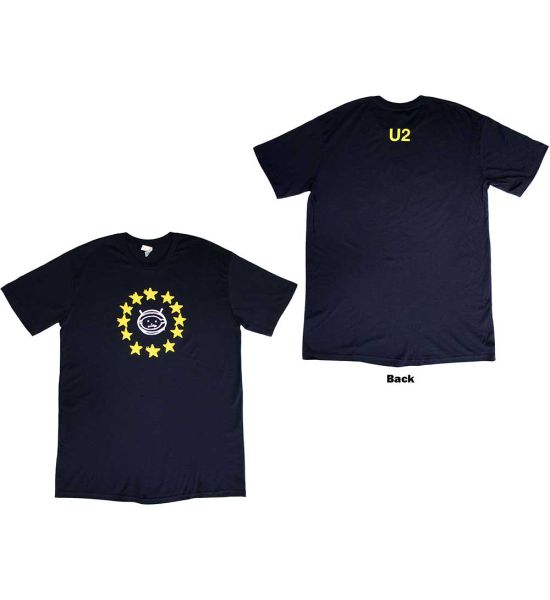 U2: EU Stars 2018 - Blue T-Shirt