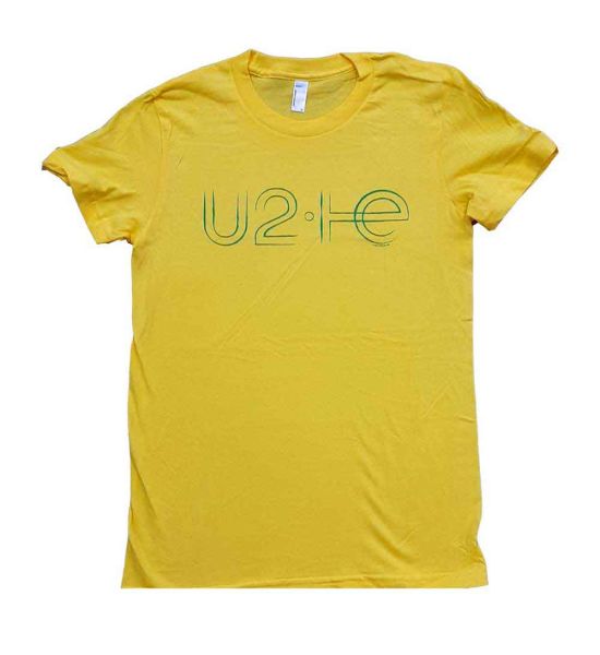 U2: I+E Logo 2015 - Ladies Yellow T-Shirt