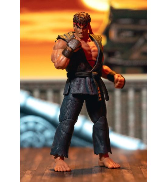 Ultra Street Fighter II: Evil Ryu Action Figure 1/12 SDCC 2023 Exclusive (15cm)