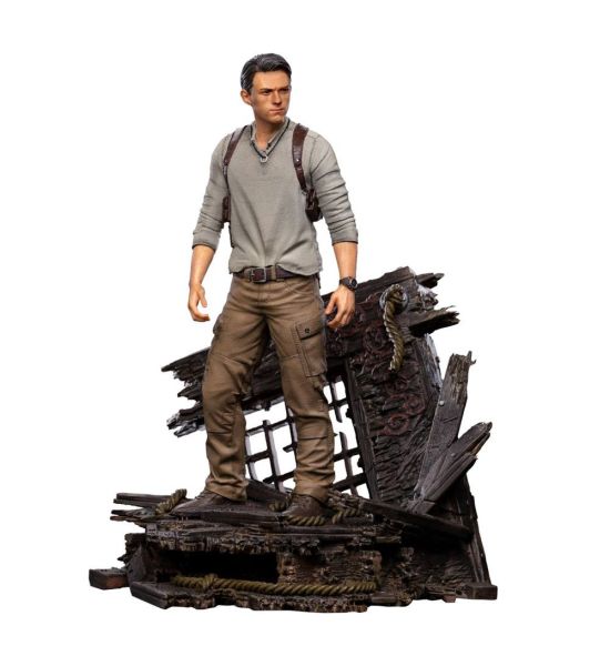 Uncharted Movie: Nathan Drake Deluxe Art Scale Statue 1/10 (22cm)