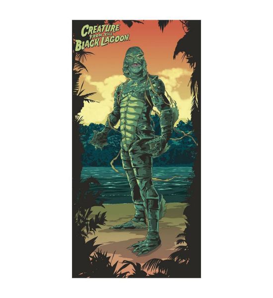 Universal Monsters: Creature from the Black Lagoon Beach and Bath Towel Preorder