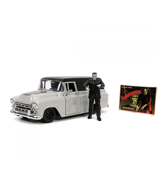 Universal Monsters: Frankenstein 1957 Chevy Suburban 1/24 Diecast Model