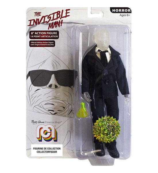 Universal Monsters: The Invisible Man Figure with Suit (20cm)