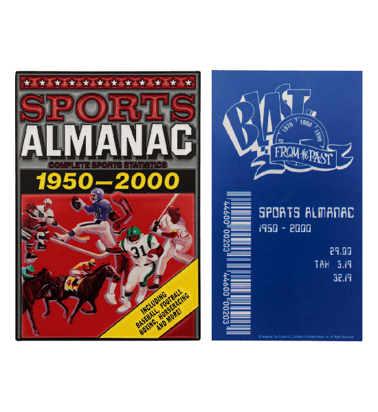 Back to the Future: Sport Almanac Limited Edition Ingot