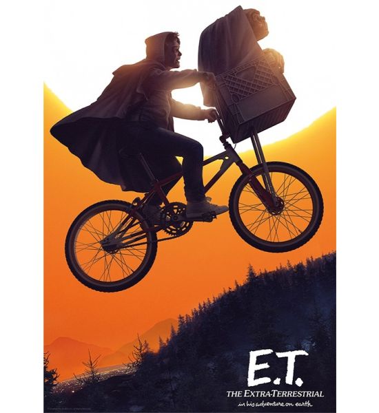 E.T: Limited Edition Bike Ride Art Print Preorder