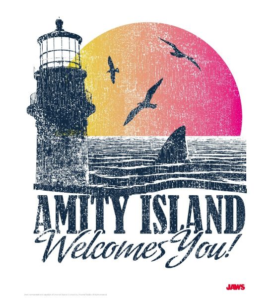 Jaws: Amity Island Welcomes You Limited Edition Art Print Preorder