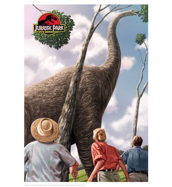 Jurassic Park: Brachiosaurus Limited Edition Art Print Preorder