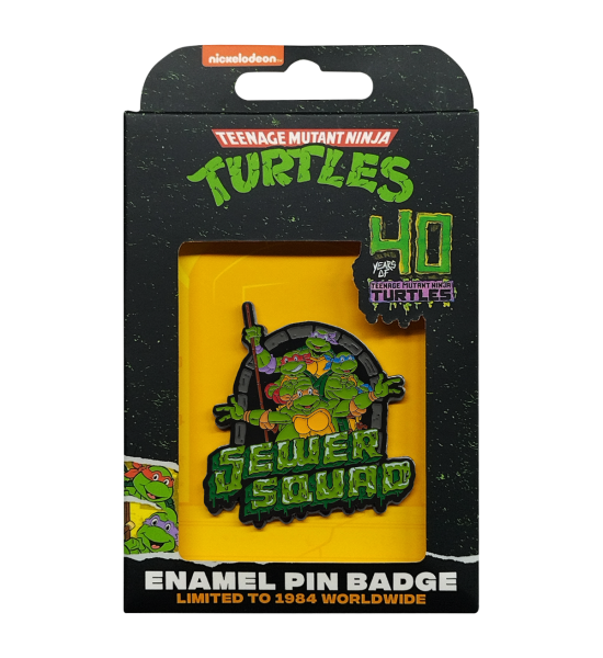 Teenage Mutant Ninja Turtles: Limited Edition 40th Anniversary Pin Badge