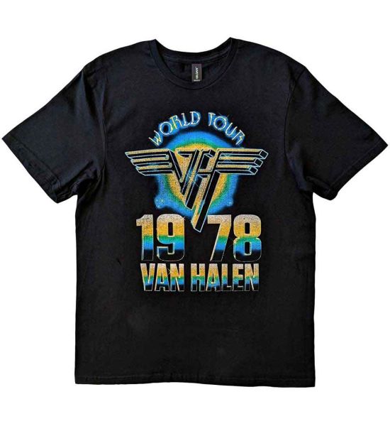 Van Halen: World Tour '78 - Black T-Shirt