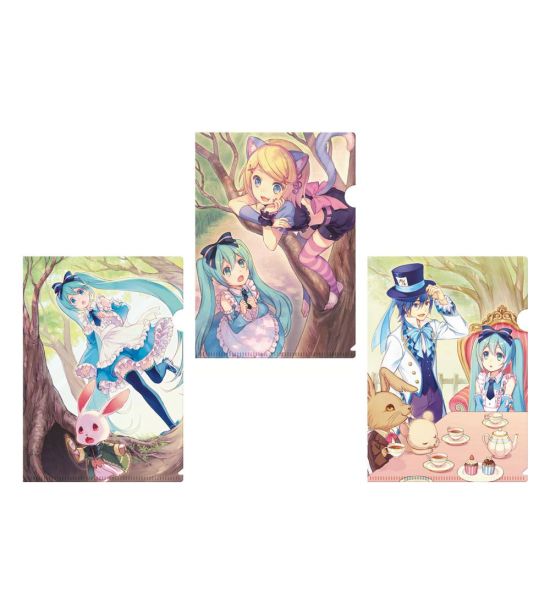 Vocaloid: Clearfile 3-Set Characters Preorder