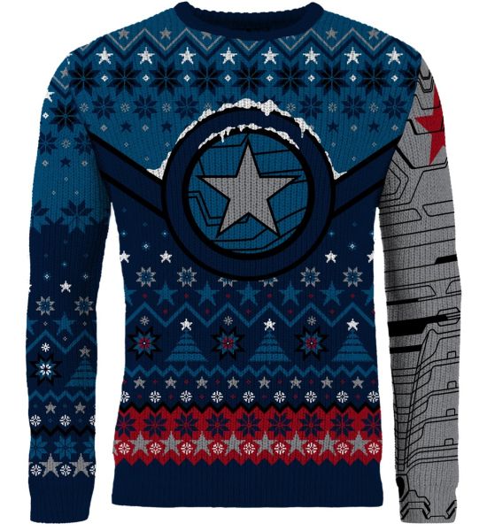 The Winter Soldier: Star Of Bucky Ugly Christmas Sweater/Jumper