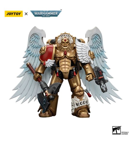 Warhammer 40,000: Blood Angels Sanguinary Guard with Encarmine Axe and Inferno Pistol Action Figure 1/18 (12cm) Preorder