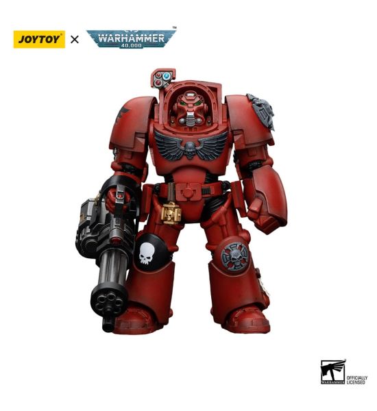 Warhammer 40,000: Blood Angels Terminator Squad - Terminator with Assault Cannon 1/18 Action Figure (14cm) Preorder