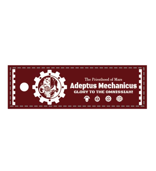 Warhammer 40,000: Imperial Armed Forces Moral Badge (Mechanicus)