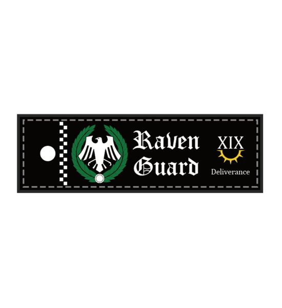 Warhammer 40,000: Imperial Armed Forces Moral Badge (Raven Guards)