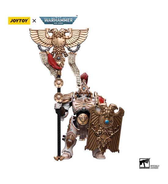 Warhammer 40,000: JoyToy Figure - Adeptus Custodes Solar Watch Vexilus Praetor (1/18 scale) (12cm) Preorder