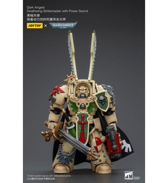 Warhammer 40,000: JoyToy Figure - Dark Angels Deathwing Strikemaster with Power Sword (1/18 scale) (12cm) Preorder