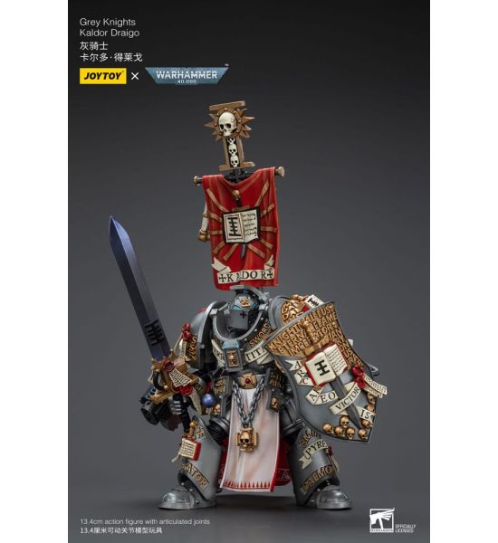 Warhammer 40,000: JoyToy Figure - Kaldor Draigo Grey Knights (1/18 scale) (12cm) Preorder