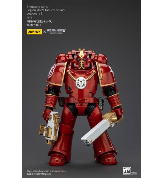 Warhammer 40,000: Thousand Sons Legion MK IV Tactical Squad Legionary 1 Action Figure (12cm) Preorder