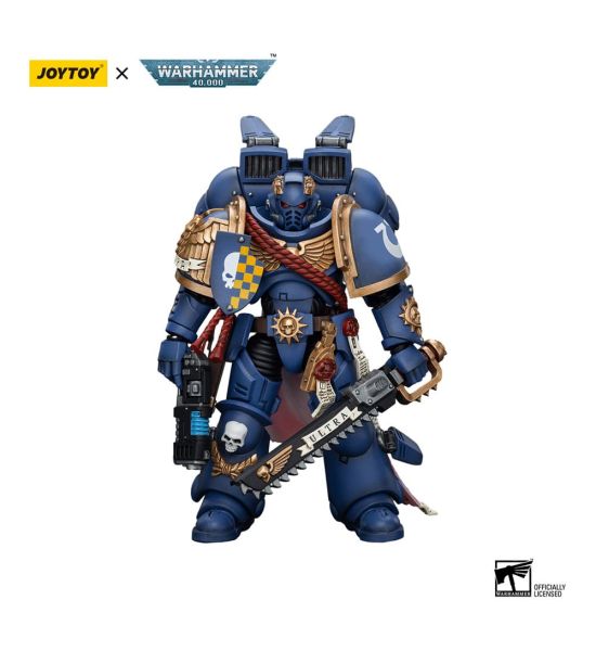 Warhammer 40,000: Ultramarines Captain With Jump Pack 1/18 Action Figure (12cm) Preorder