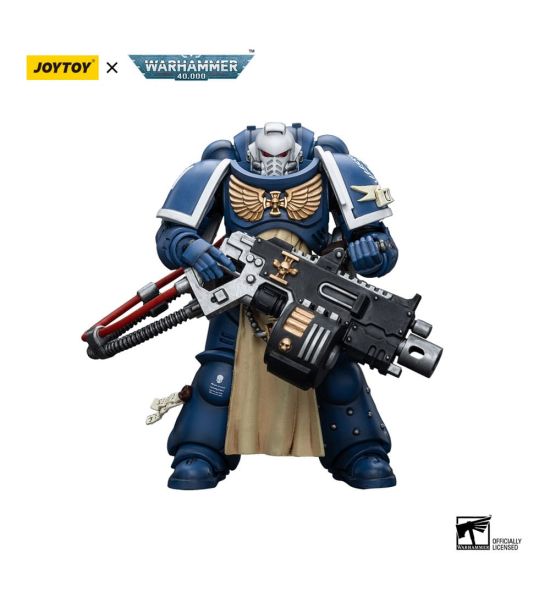 Warhammer 40,000: Ultramarines Sternguard Veteran with Heavy Bolter 1/18 Action Figure (12cm) Preorder